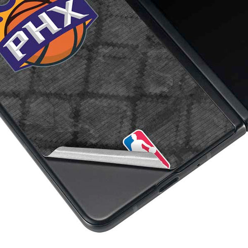 NBA Phoenix Suns Dark Rust Galaxy Z Fold4 5G Skin