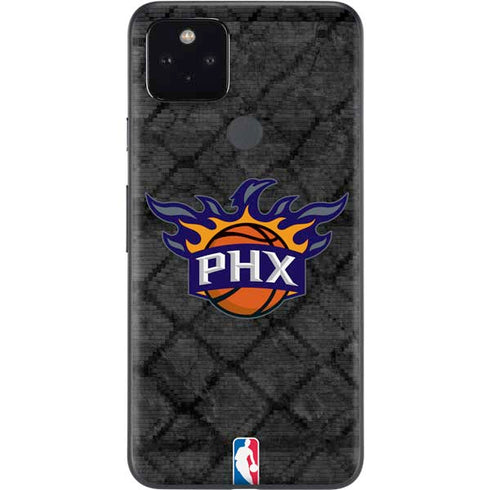 NBA Phoenix Suns Dark Rust Google Pixel 5a Skin