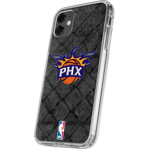NBA Phoenix Suns Dark Rust iPhone 11 Clear Case