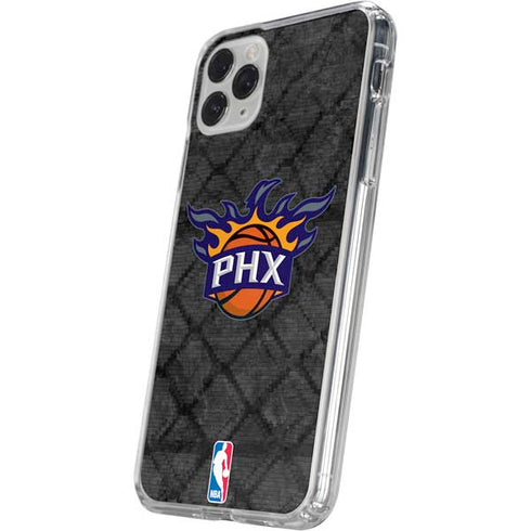 NBA Phoenix Suns Dark Rust iPhone 11 Pro Clear Case