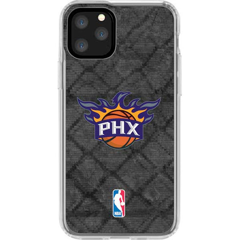 NBA Phoenix Suns Dark Rust iPhone 11 Pro Clear Case