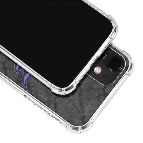 NBA Phoenix Suns Dark Rust iPhone 12 Mini Clear Case