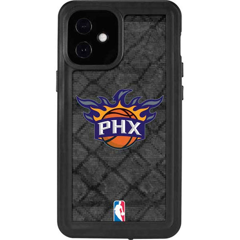 NBA Phoenix Suns Dark Rust iPhone 12 Mini Waterproof Case