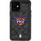 NBA Phoenix Suns Dark Rust iPhone 12 Mini Waterproof Case