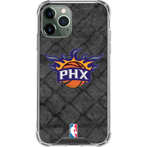 NBA Phoenix Suns Dark Rust iPhone 12 Pro Clear Case