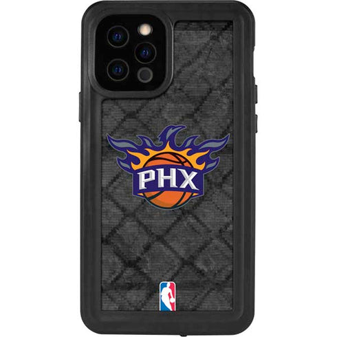 NBA Phoenix Suns Dark Rust iPhone 12 Pro Waterproof Case