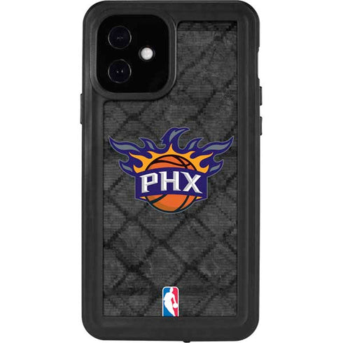 NBA Phoenix Suns Dark Rust iPhone 12 Waterproof Case