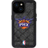 NBA Phoenix Suns Dark Rust iPhone 13 Mini Waterproof Case