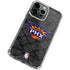 NBA Phoenix Suns Dark Rust iPhone 13 Pro Clear Case