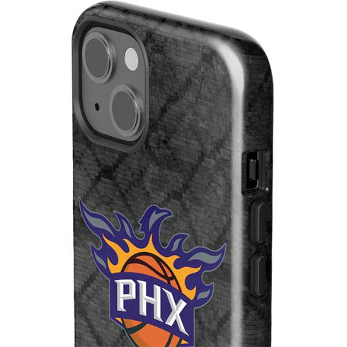 NBA Phoenix Suns Dark Rust iPhone 15 Plus Impact Case