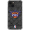 NBA Phoenix Suns Dark Rust iPhone 15 Plus Clear Case
