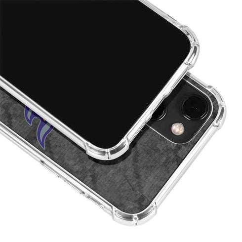 NBA Phoenix Suns Dark Rust iPhone 15 Plus Clear Case