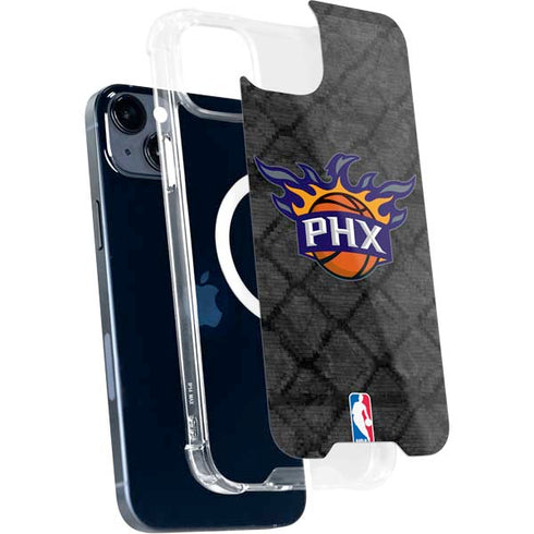 NBA Phoenix Suns Dark Rust iPhone 15 Plus MagSafe Case