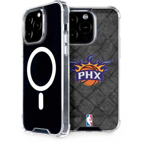 NBA Phoenix Suns Dark Rust iPhone 14 Pro MagSafe Case