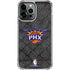 NBA Phoenix Suns Dark Rust iPhone 15 Pro Max Clear Case