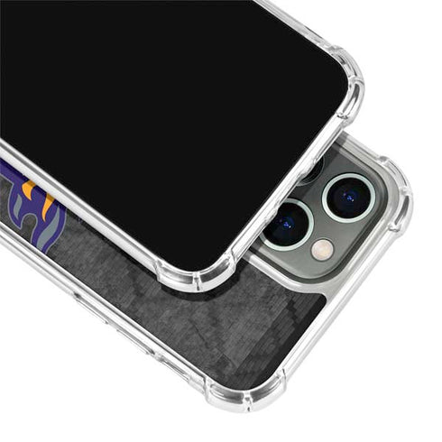 NBA Phoenix Suns Dark Rust iPhone 15 Pro Max Clear Case