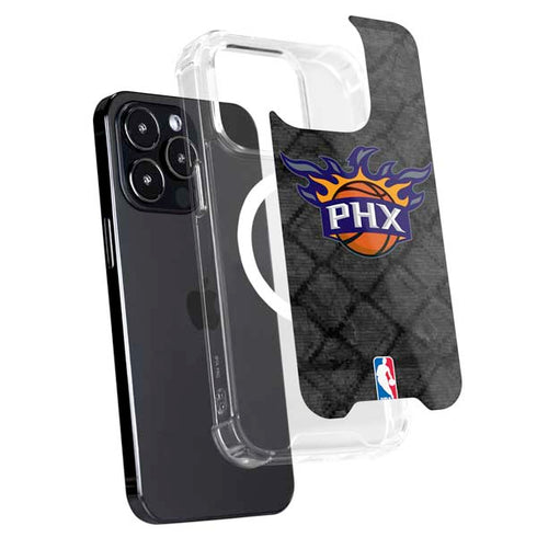 NBA Phoenix Suns Dark Rust iPhone 14 Pro Max MagSafe Case