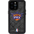 NBA Phoenix Suns Dark Rust iPhone 14 Pro Max Waterproof Case