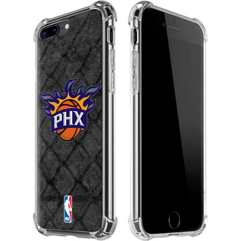 NBA Phoenix Suns Dark Rust iPhone 7/8 Plus Clear Case