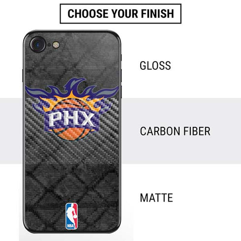 NBA Phoenix Suns Dark Rust iPhone SE (2nd & 3rd Gen) Skin