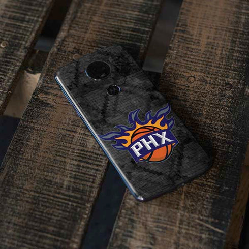 NBA Phoenix Suns Dark Rust Moto E5 Plus Skin
