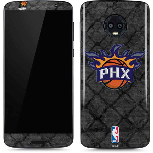 NBA Phoenix Suns Dark Rust Moto G6 Skin