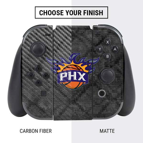 NBA Phoenix Suns Dark Rust Nintendo Switch Bundle Skin