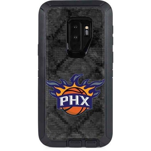 NBA Phoenix Suns Dark Rust Otterbox Defender Galaxy Skin