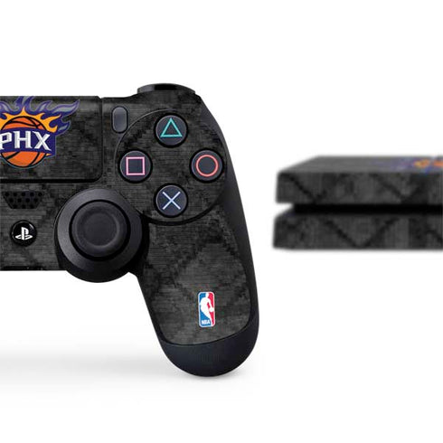 NBA Phoenix Suns Dark Rust PS4 Console and Controller Bundle Skin