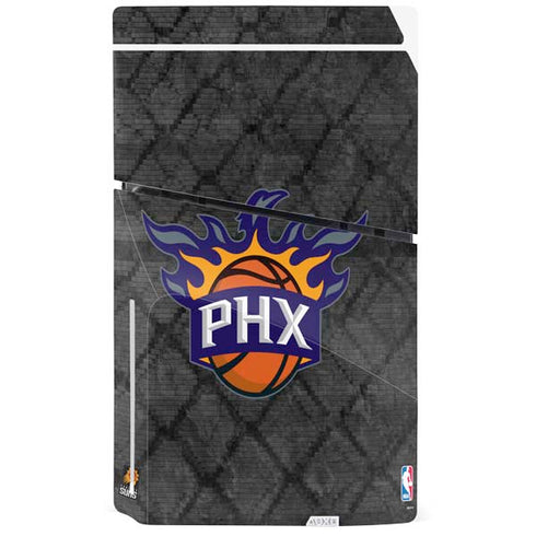 NBA Phoenix Suns Dark Rust PS5 Slim Disk Console Skin