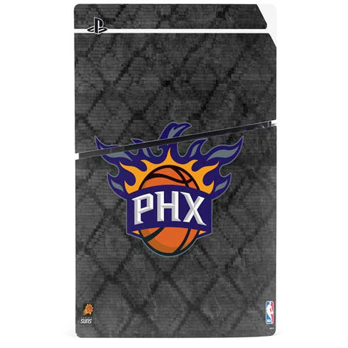 NBA Phoenix Suns Dark Rust PS5 Slim Digital Edition Console Skin