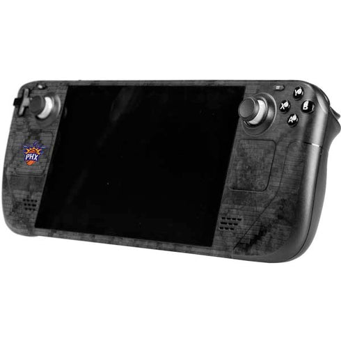 NBA Phoenix Suns Dark Rust Steam Deck Handheld Gaming Computer Skin