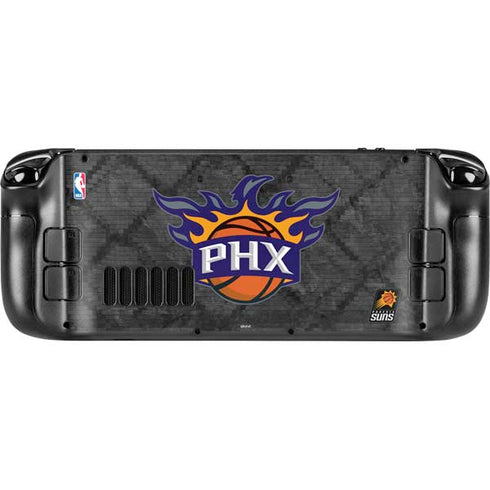 NBA Phoenix Suns Dark Rust Steam Deck Handheld Gaming Computer Skin
