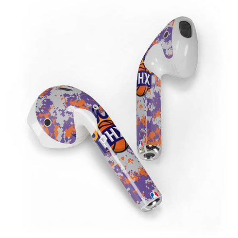 NBA Phoenix Suns Digi Camo Apple AirPods Skin
