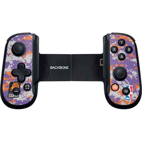 NBA Phoenix Suns Digi Camo Backbone One for iPhone Game Controller Skin