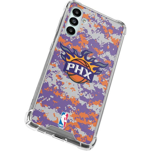 NBA Phoenix Suns Digi Camo Galaxy A13 5G Clear Case