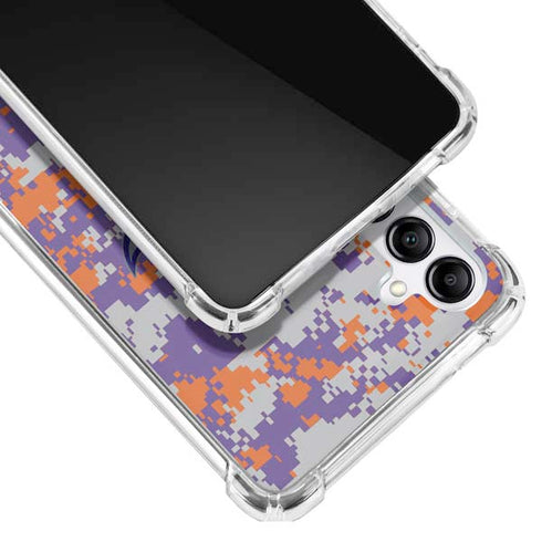 NBA Phoenix Suns Digi Camo Galaxy A14 5G Clear Case