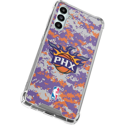 NBA Phoenix Suns Digi Camo Galaxy A15 5G Clear Case