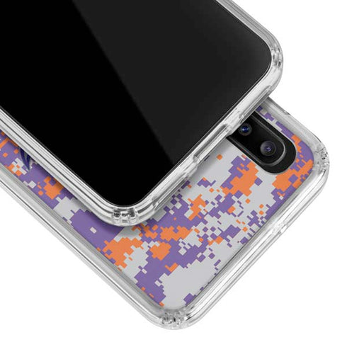 NBA Phoenix Suns Digi Camo Galaxy A30 Clear Case