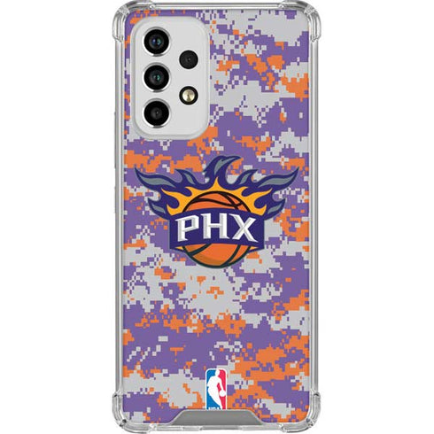 NBA Phoenix Suns Digi Camo Galaxy A33 5G Clear Case