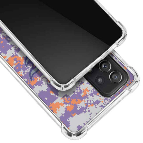 NBA Phoenix Suns Digi Camo Galaxy A52 5G Clear Case