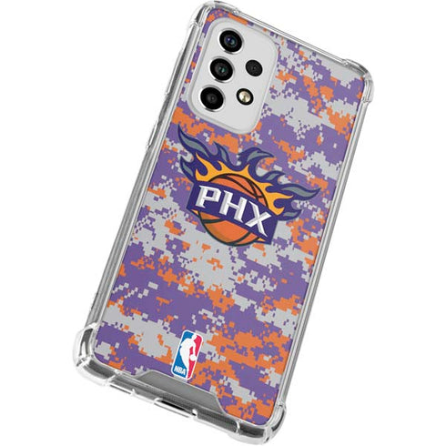 NBA Phoenix Suns Digi Camo Galaxy A53 5G Clear Case