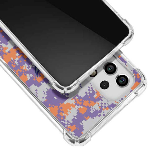 NBA Phoenix Suns Digi Camo Galaxy A53 5G Clear Case