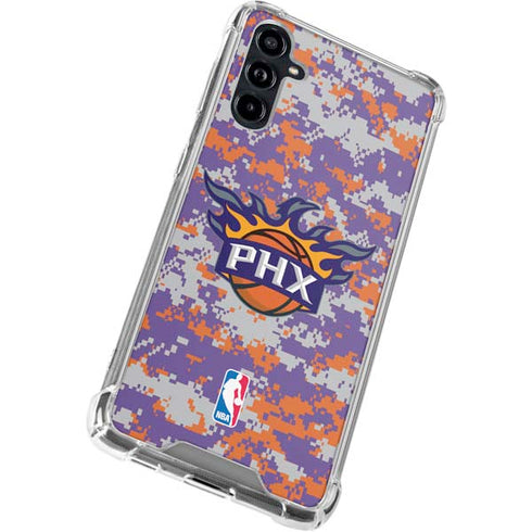 NBA Phoenix Suns Digi Camo Galaxy A54 5G Clear Case