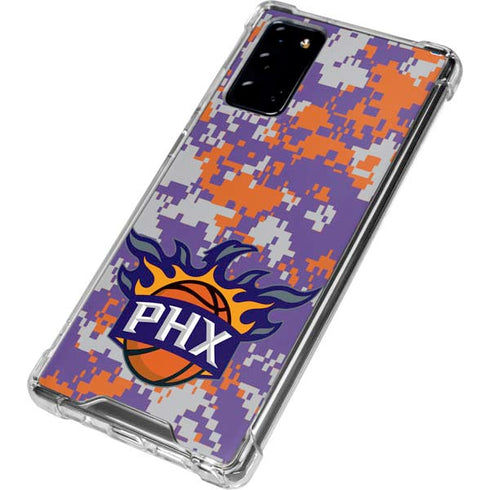 NBA Phoenix Suns Digi Camo Galaxy Note20 5G Clear Case