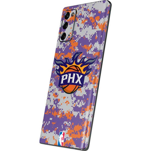 NBA Phoenix Suns Digi Camo Galaxy Note20 5G Skin