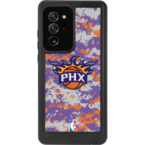 NBA Phoenix Suns Digi Camo Galaxy Note20 Ultra 5G Waterproof Case