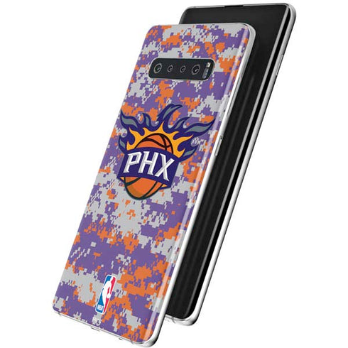 NBA Phoenix Suns Digi Camo Galaxy S10 Plus Skin