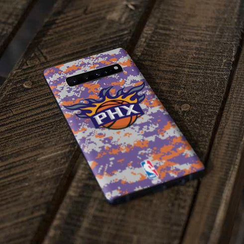NBA Phoenix Suns Digi Camo Galaxy S10 Plus Skin