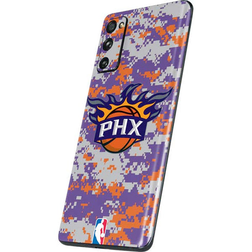 NBA Phoenix Suns Digi Camo Galaxy S20 Fan Edition Skin